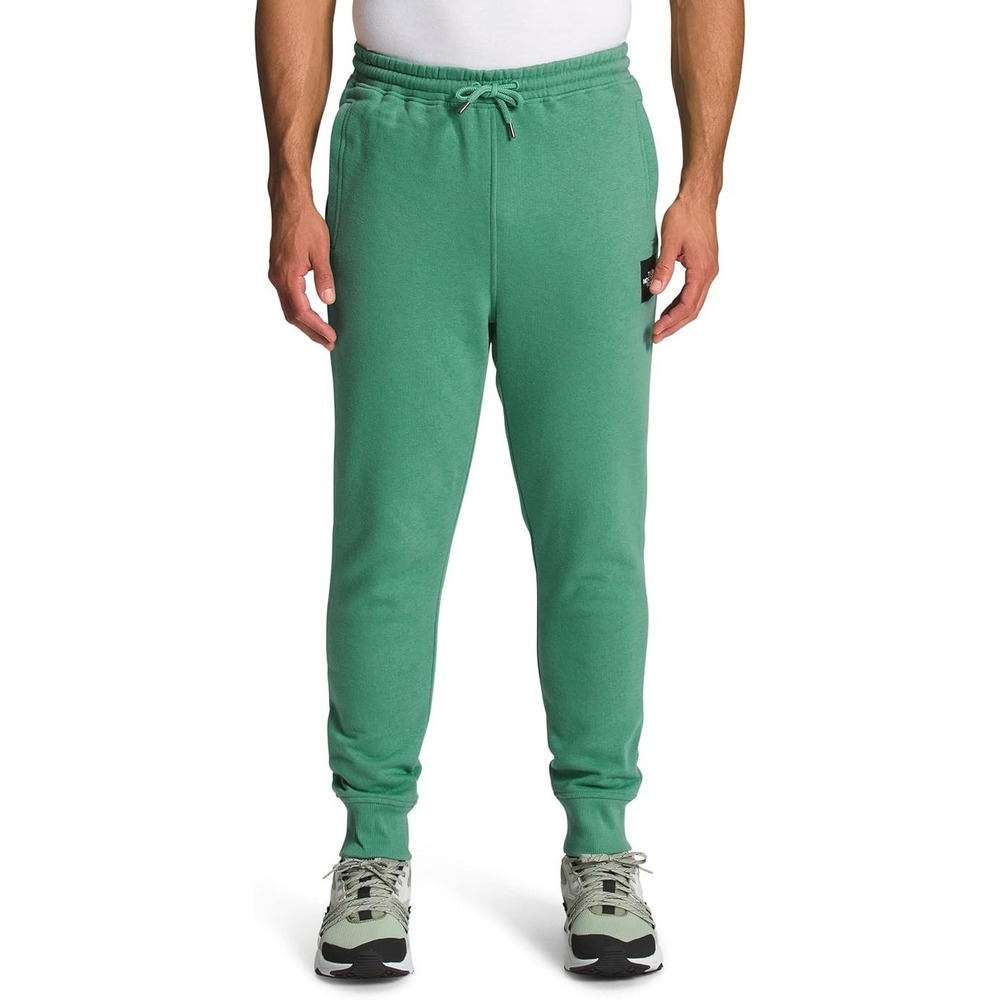 The North Face Box NSE Jogger Mens Medium Green Fleece Tapered NF0A5A6S